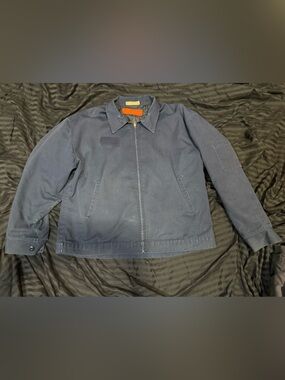 Vintage Red Kap USA Insulated Work Jacket Navy